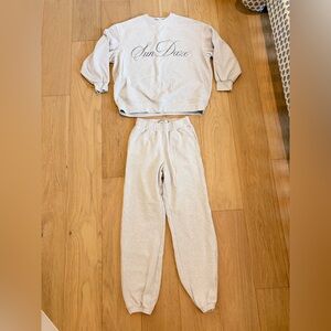 Rachel Parcell Sweat Set- Pants are XS, Sweater is Small